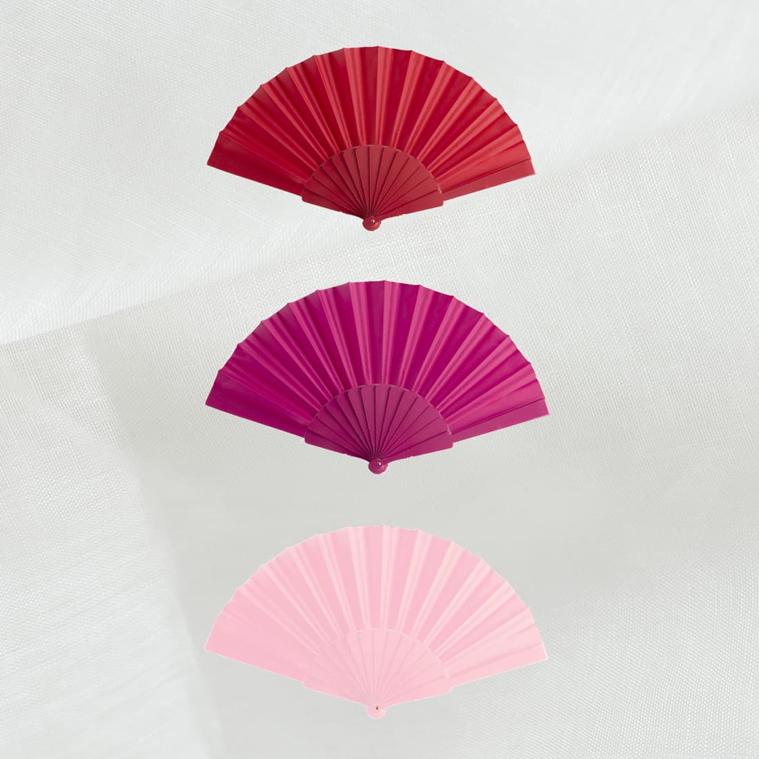 abanicos de PVC personalizados