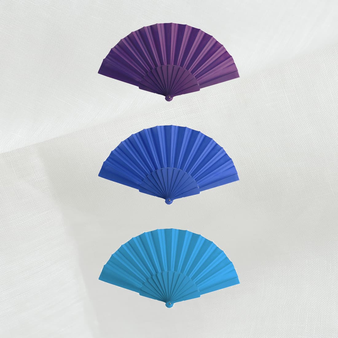 abanicos de PVC personalizados