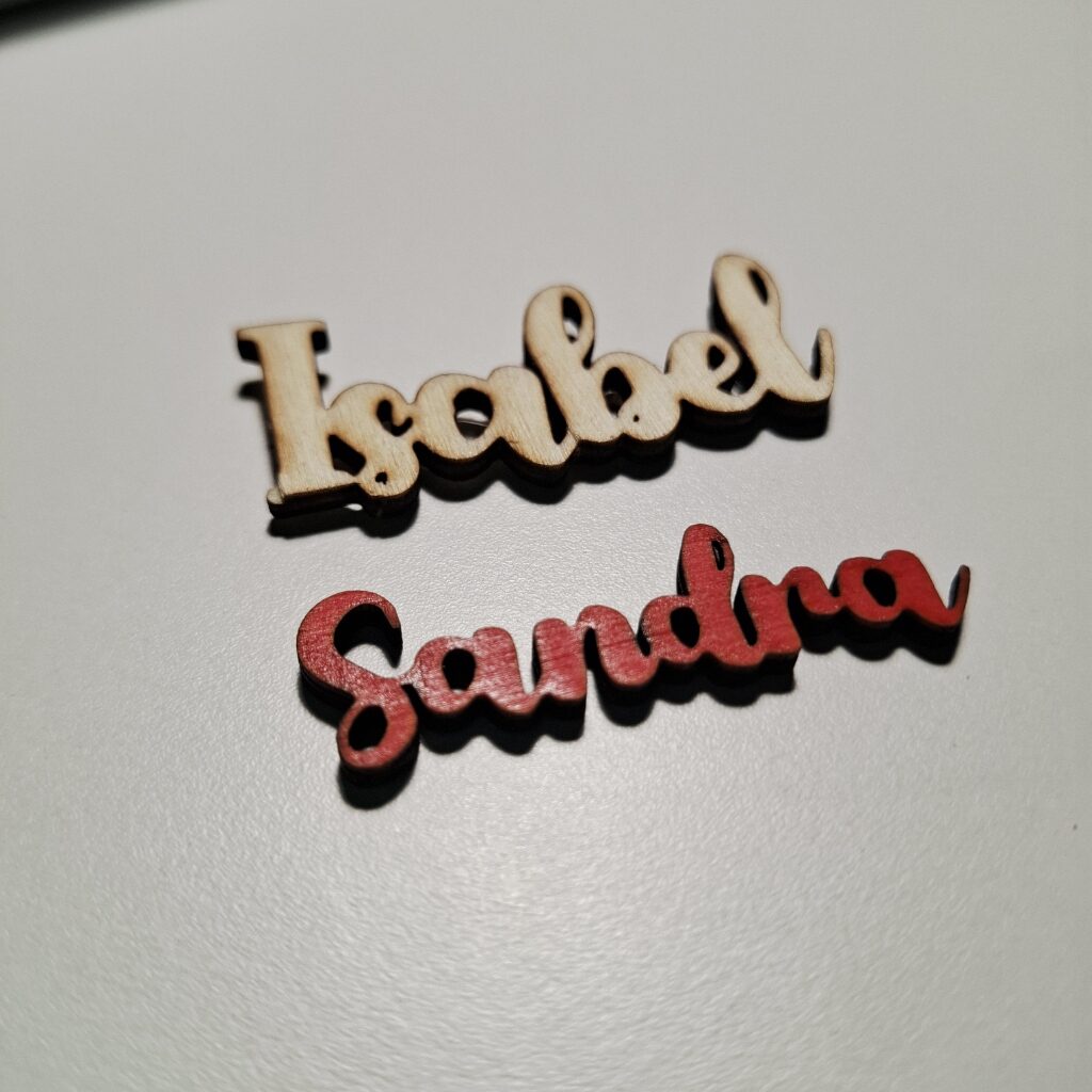 Lápiz de Madera Personalizado con Nombre - Imagen 2
