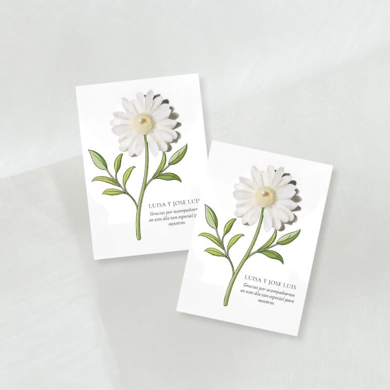 Vela Decorativa y aromática en Forma de Margarita para Eventos