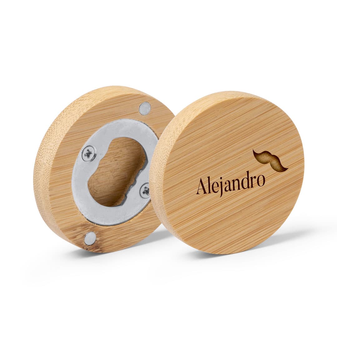 Abridores de Madera Grabado a Láser con nombre de invitados - Imagen 3