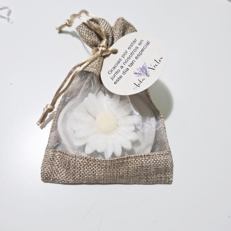 vela decorativa para boda