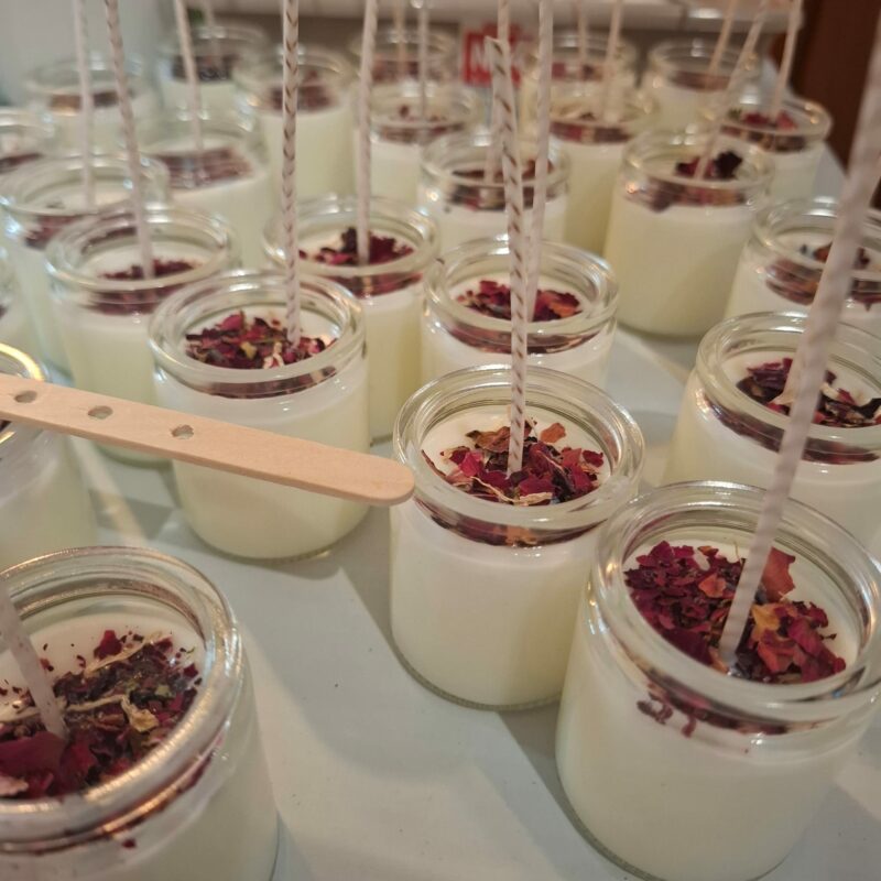 Velas aromáticas artesanales