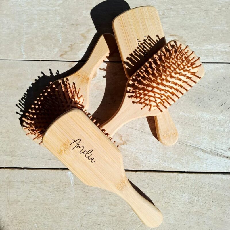 cepillos de madera personalizados