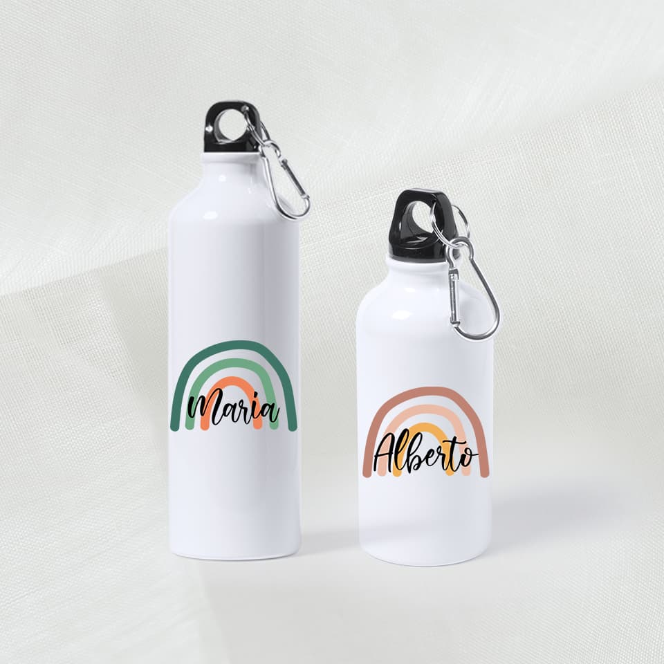 botella personalizada naturaleza