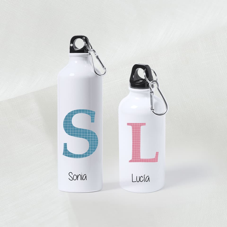 Botella personalizada "Al cole"