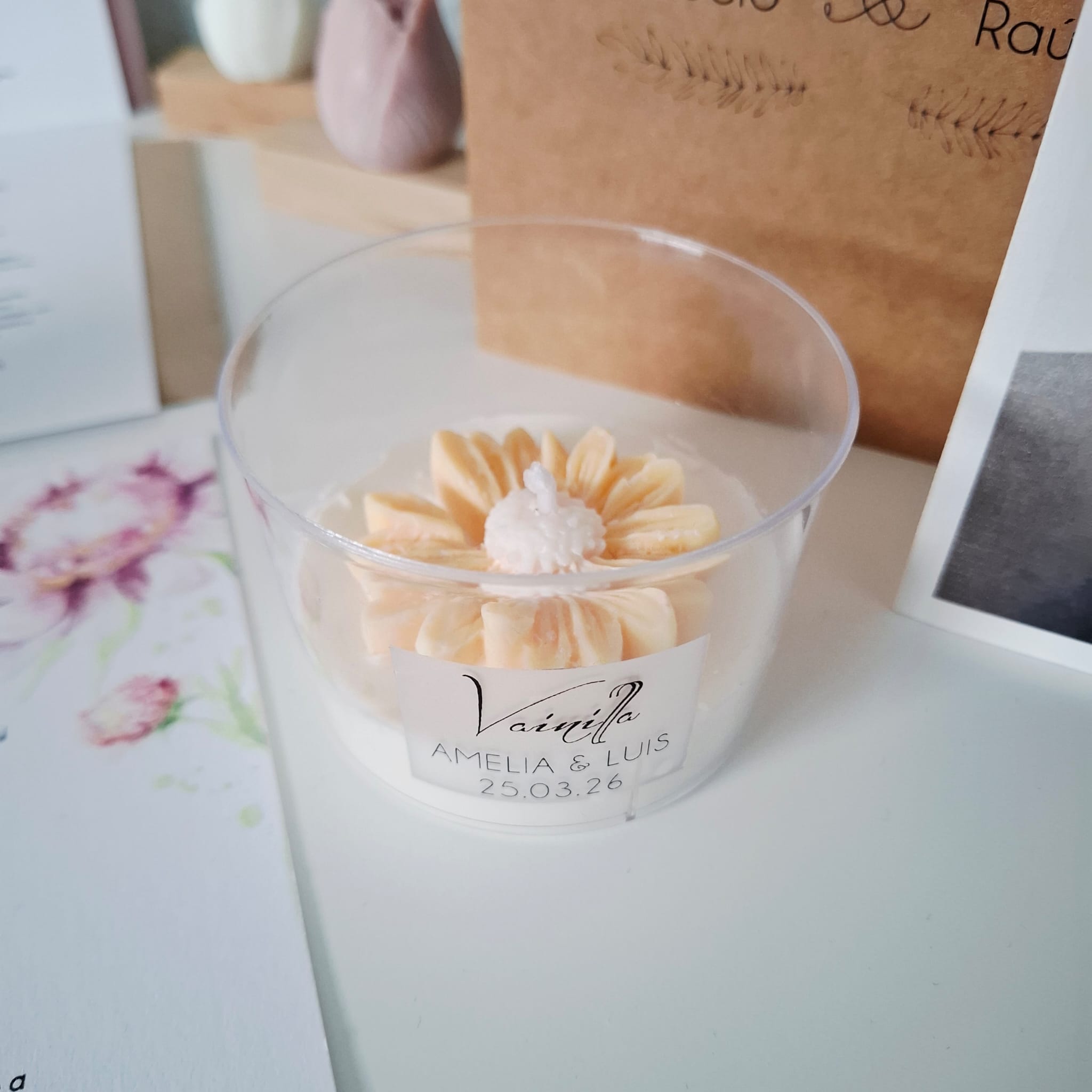 Velas de soja para eventos
