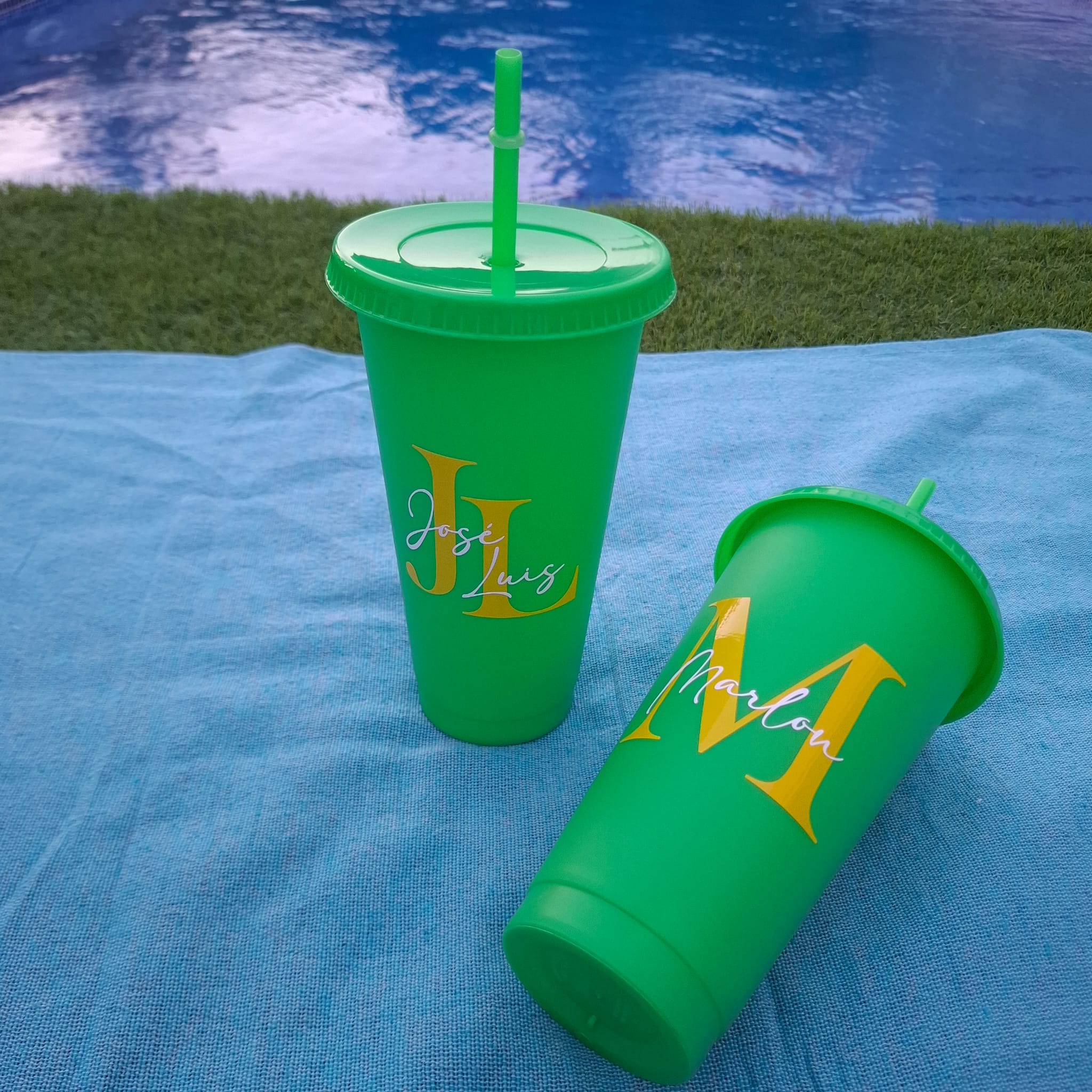 Vaso reutilizable con tapa personalizado - Imagen 5