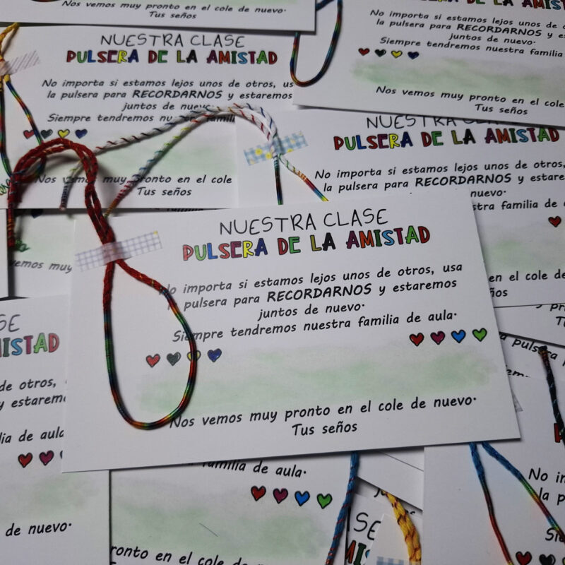 pulsera de la amistad