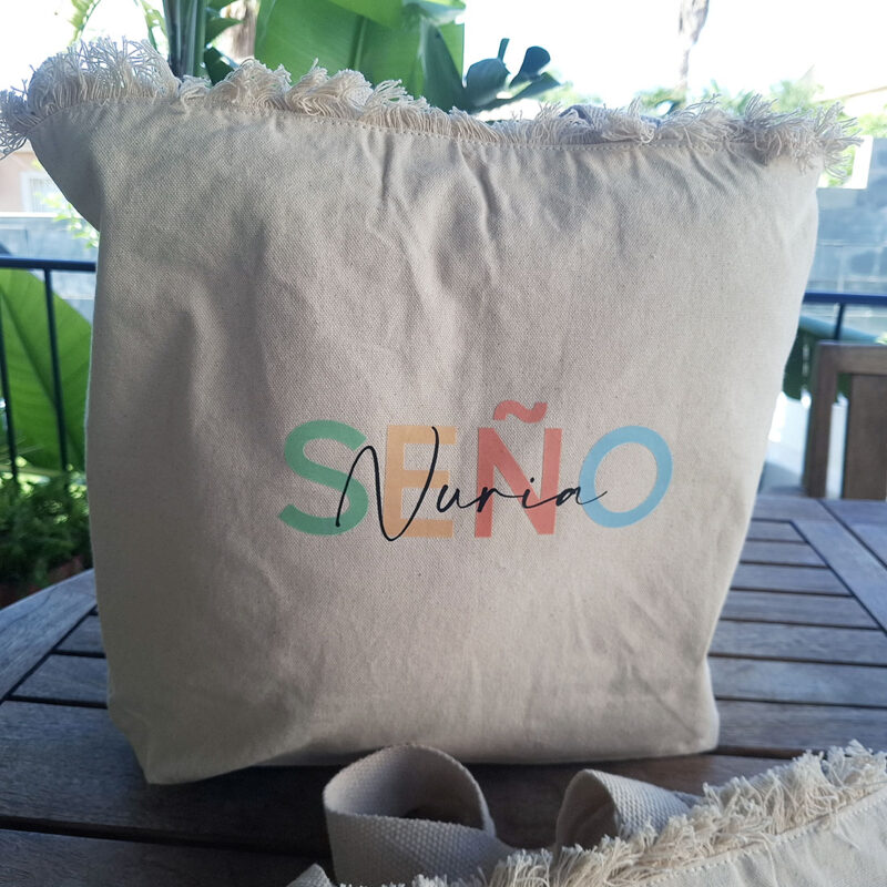 Bolsa de asas con cremallera